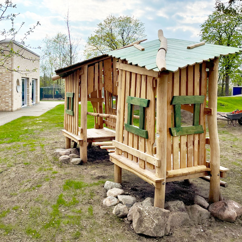 Spielhausduo 'Kibbelsteg'